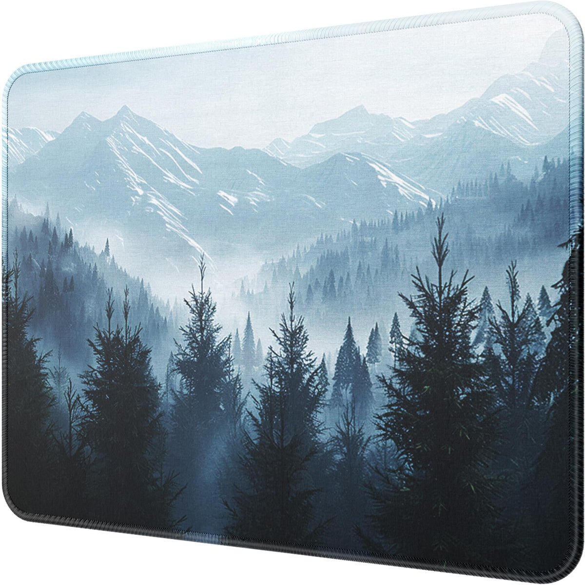 MROCO Essential Office & Gaming Mouse Pad, 30% Larger, 8.5” x 11” in, Black