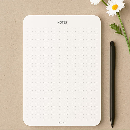 CLEVER SIGNS Memo Pads A5 Size (8.3" x 5.8") – 2-Pack, 50 Sheets Each, Premium Quality Paper with Cardboard Back Support – Perfect for Planning, Note-taking, Journaling, and Organizing