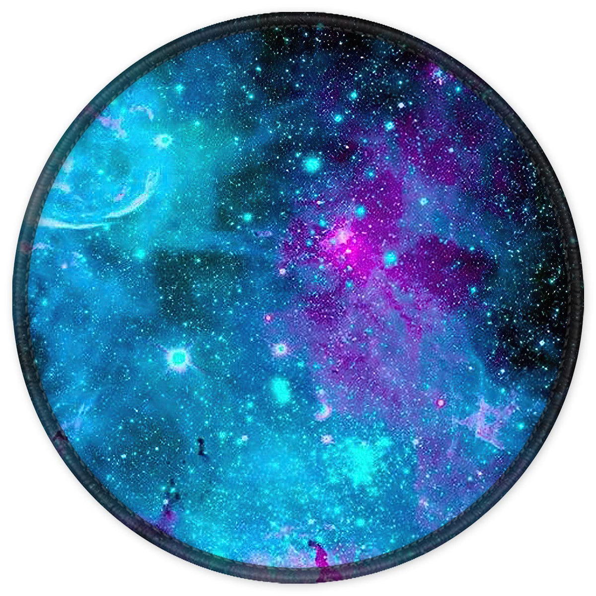 ITNRSIIET Marble Round Mouse Pad Pink Marble Customized Premium-Textured Washable Desktop Protection Mouse Mat with Non-Slip Rubber Base 7.87×7.87×0.12 inches, Pink Marble