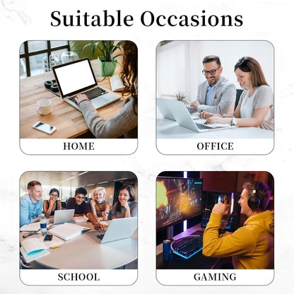 Hancynir Funny Mouse Pad for Desk, Cute Dumpster on Fire Round Mousepad