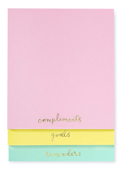 kate spade new york Stacked Notepad, Ladybug Dot