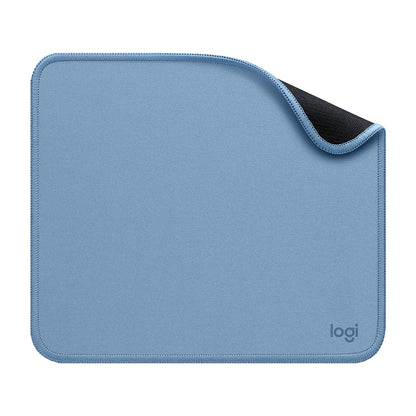 Logitech Studio Series Small Mouse Pad, Anti-Slip 9x8 Inches, Blue Grey