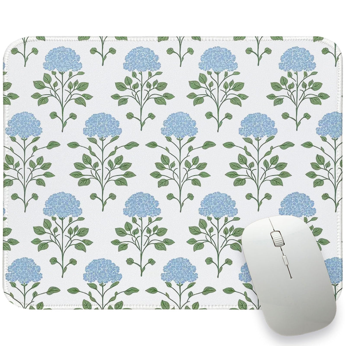 UTELKA Retro Boho Flroal Mouse Pad, Cute Mousepad for Desk Women 10x8