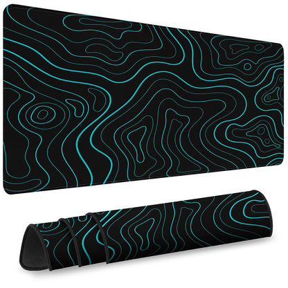 Gaming Mouse Pad, Desk Mat for Keyboard and Mouse, Large Mouse Pad for Desk, Computer Mousepad