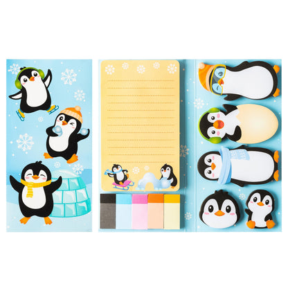 B1ykin Sticky Notes Set - 550 Sheets Memo Writing Pad Cat Floral Design