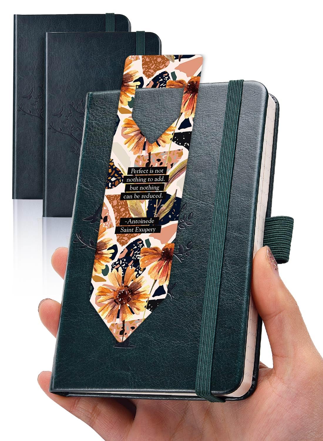 AISBUGUR Pocket Notebook, Small Notebook, 2-Pack Total 320 Pages,3.7" x 5.7" Pocket Notebook (2 Pack, Black1)