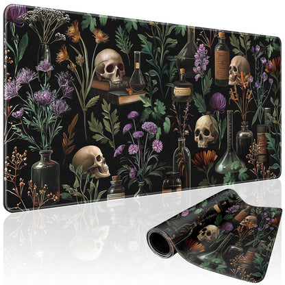 Mystical Gothic Library Large Gaming Mouse Pad Desk Mat 31.5x15.7
