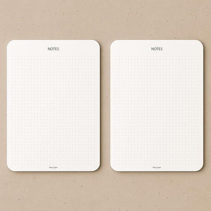 CLEVER SIGNS Memo Pads A5 Size (8.3" x 5.8") – 2-Pack, 50 Sheets Each, Premium Quality Paper with Cardboard Back Support – Perfect for Planning, Note-taking, Journaling, and Organizing