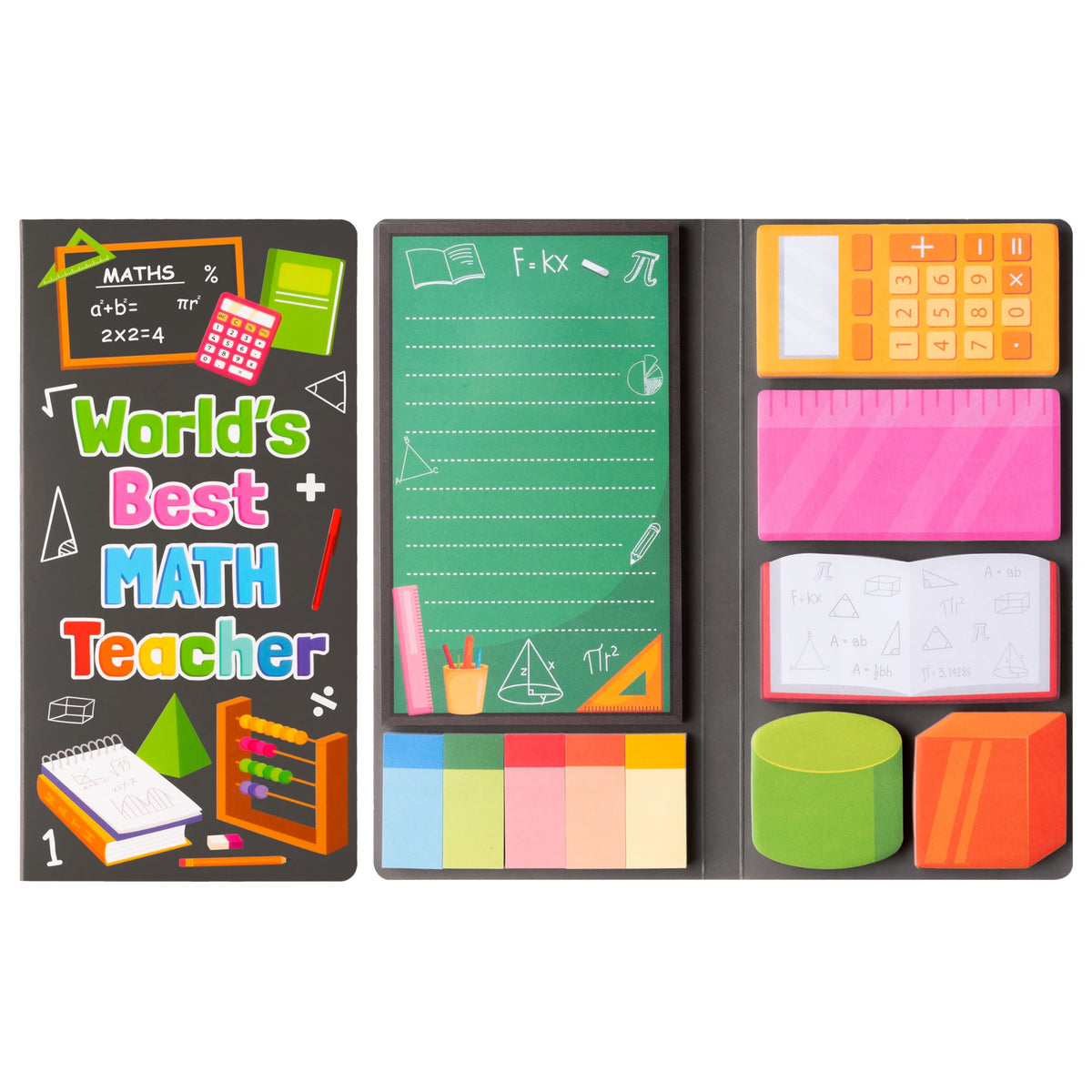 B1ykin Sticky Notes Set - 550 Sheets Memo Writing Pad Cat Floral Design
