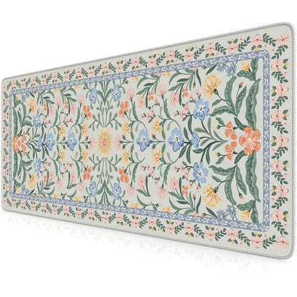 iCasso Desk Mat,Mouse Pad for Office Decor,35.4x15.7in,Deep Green