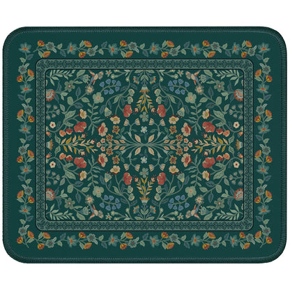 iCasso Desk Mat,Mouse Pad for Office Decor,35.4x15.7in,Deep Green