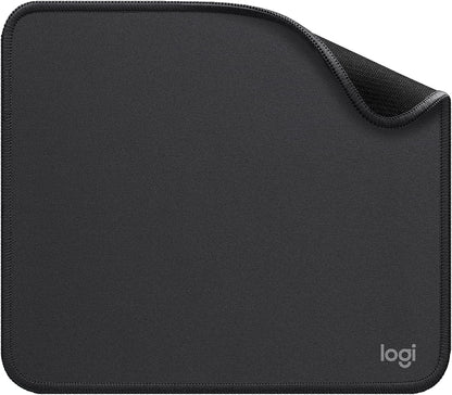 Logitech Studio Series Small Mouse Pad, Anti-Slip 9x8 Inches, Graphite