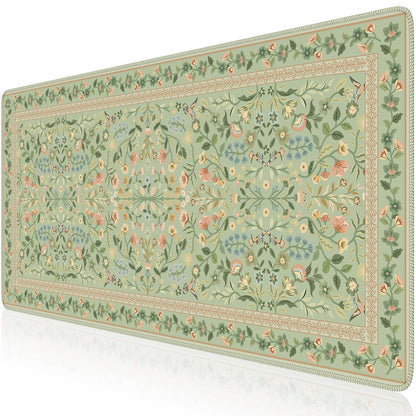 iCasso Desk Mat,Mouse Pad for Office Decor,35.4x15.7in,Deep Green