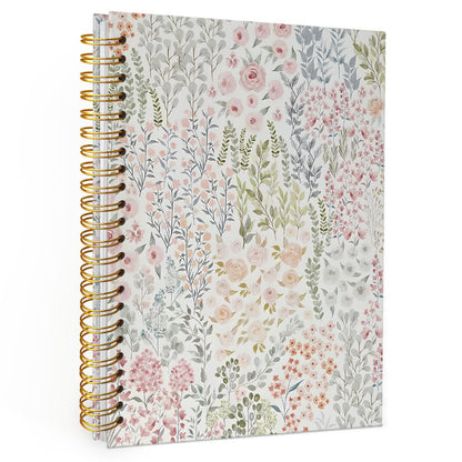 Cute Notebook, Aesthetic Spiral Notebook Journal for Women