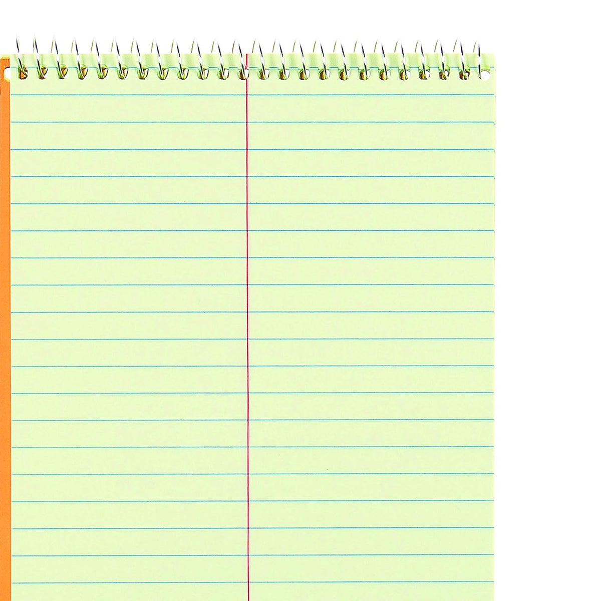 National Steno Notebook, Gregg-Ruled, Green Eye-Ease Paper, Brown Cover, 6" x 9", 60 Sheets (36646)