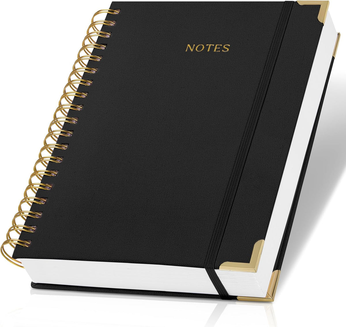Aesthetic Thick Spiral Notebook Journal For Women in B5 - Linen Hardcover