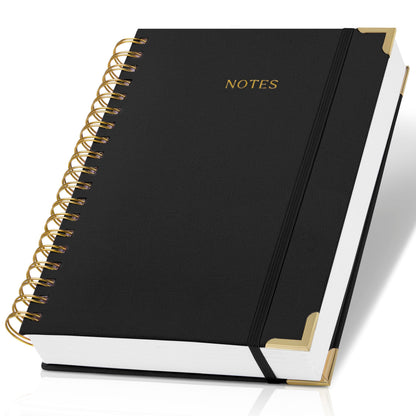 Aesthetic Thick Spiral Notebook Journal For Women in B5 - Linen Hardcover