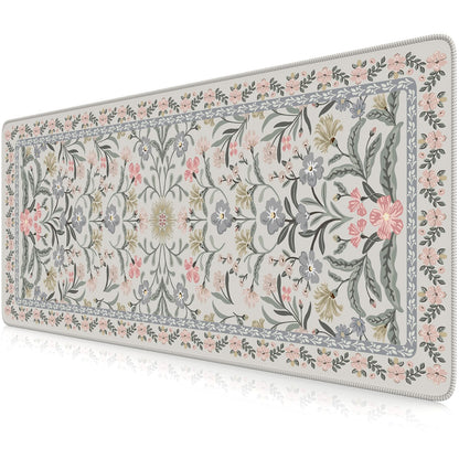 iCasso Desk Mat,Mouse Pad for Office Decor,35.4x15.7in,Deep Green