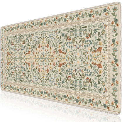 iCasso Desk Mat,Mouse Pad for Office Decor,35.4x15.7in,Deep Green