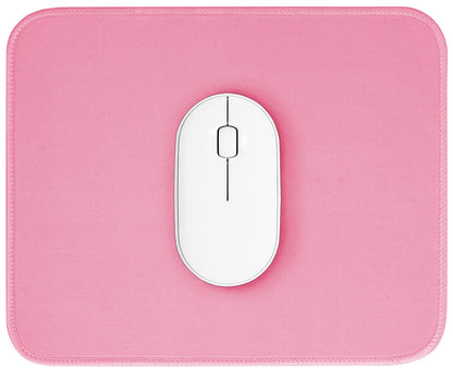 Pink Mouse Pad, Nice and Cute Mouse Pad, Splash-Proof Textured 10.2 x 8.2Inch, Stitched Edge Non-Slip Waterproof Rubber
