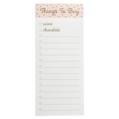Graphique Magnetic Notepad - Peanuts Snoopy Bike Grocery and Shopping List - Fun Decorative To-Do List - Perfect House Warming Gifts - 100 Tear off Sheets (4" x 9.25" x .5")