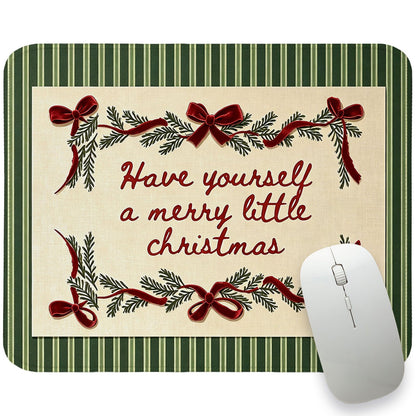UTELKA Retro Boho Flroal Mouse Pad, Cute Mousepad for Desk Women 10x8