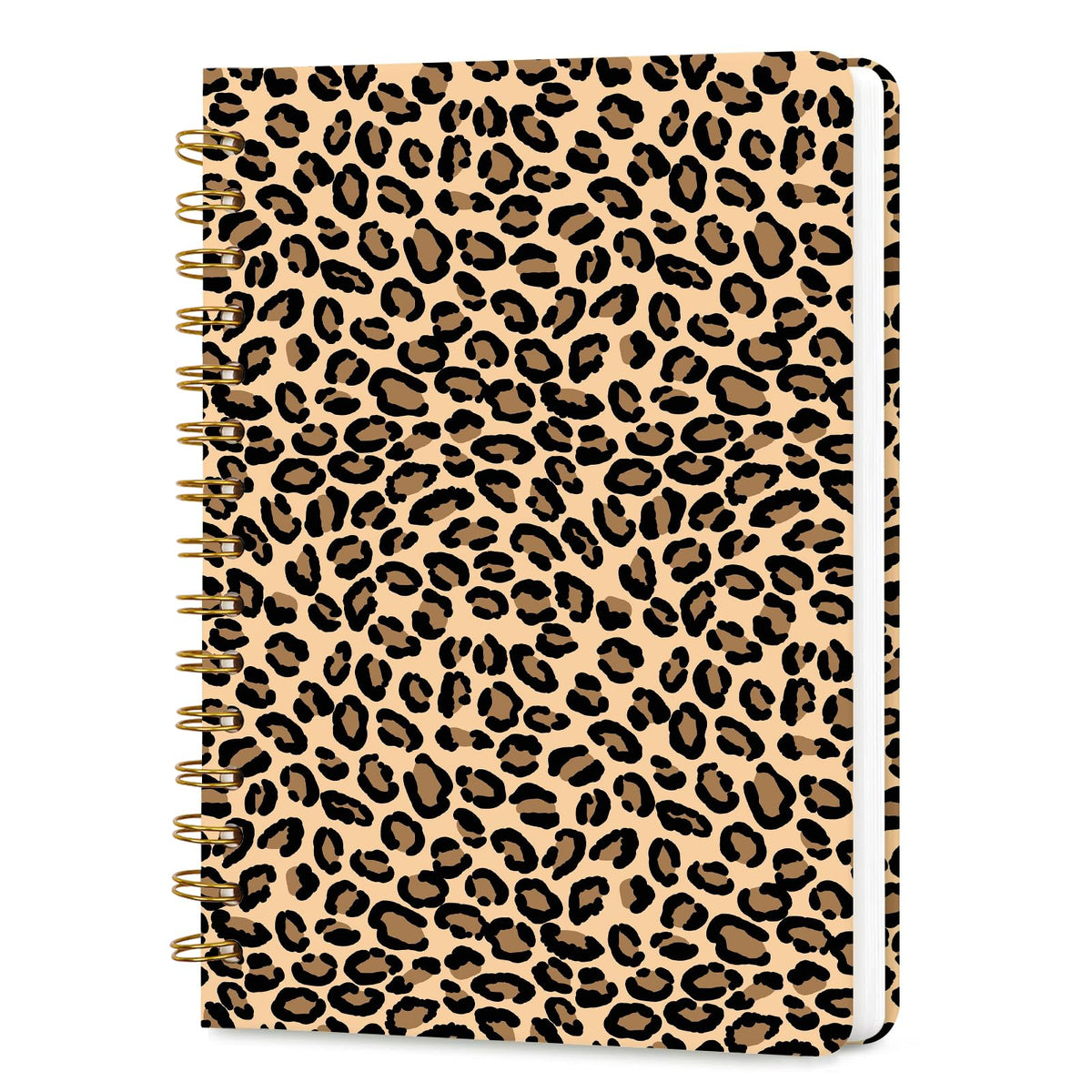 Lined Spiral Journal Notebook for Work A5, 160 Pages, Explosive Cat