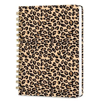 Lined Spiral Journal Notebook for Work A5, 160 Pages, Explosive Cat