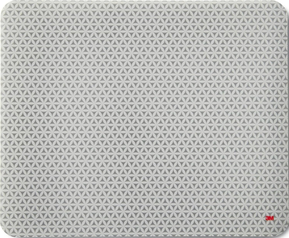 3M Precise Mouse Pad with Repositionable Adhesive Back, Enhances The Precision of Optical Mice at Fast Speeds and Extends The Battery Life of Wireless up to 50%*, 8.5" x 7", Bitmap (MP200PS), Polymer