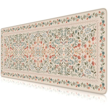 iCasso Desk Mat,Mouse Pad for Office Decor,35.4x15.7in,Deep Green