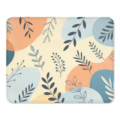 ITNRSIIET Mouse Pad with Stitched Edge Premium Textured Smooth Precise Operation Waterproof Washable Non-Slip Rubber Base Desktop Protection Mat, 10.2×8.3×0.12 inches, Palm Texture