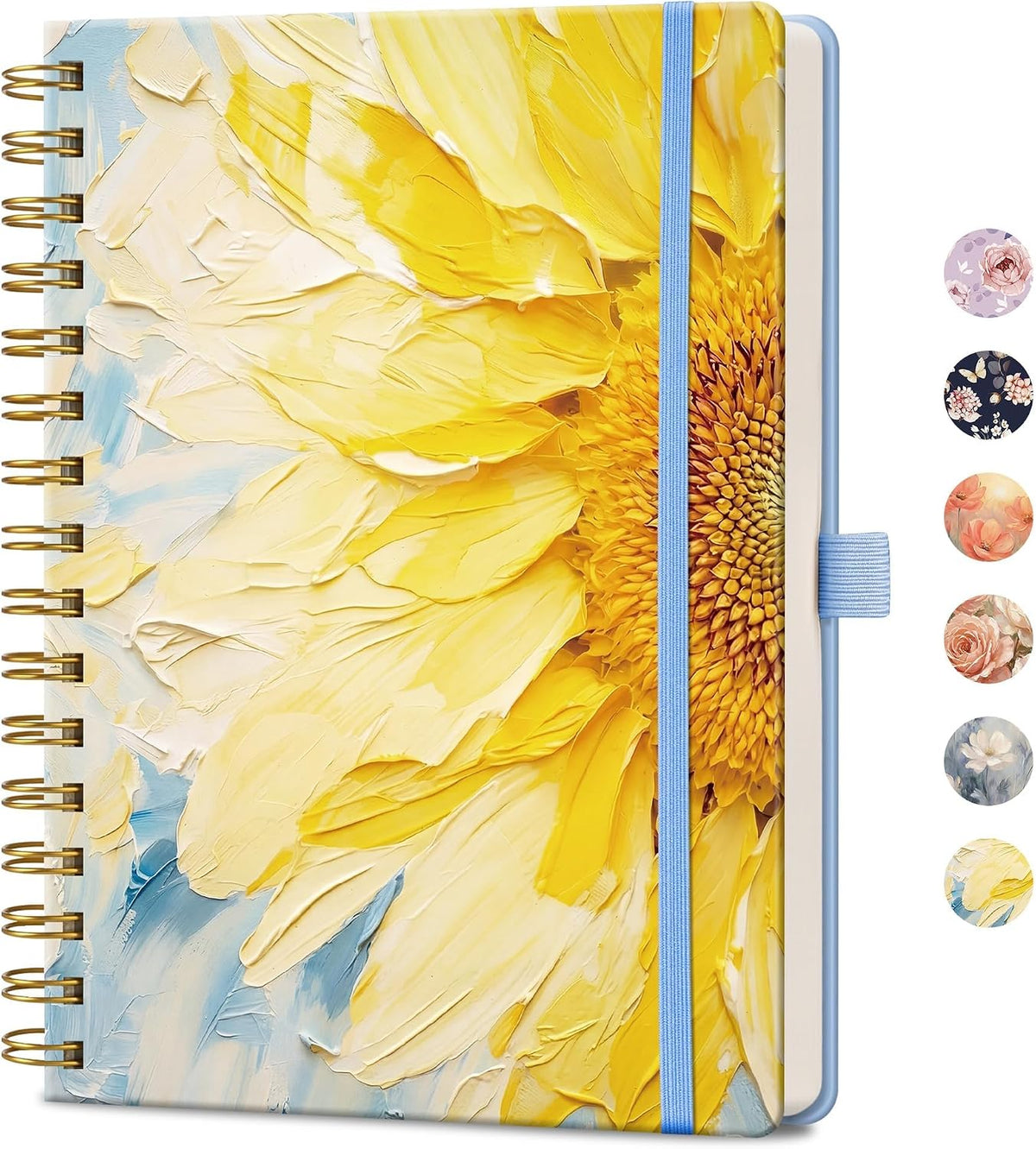 AHGXG Spiral Journal Notebook, 160 Lined Pages, A5 Size (5.7'' x 8.3'')