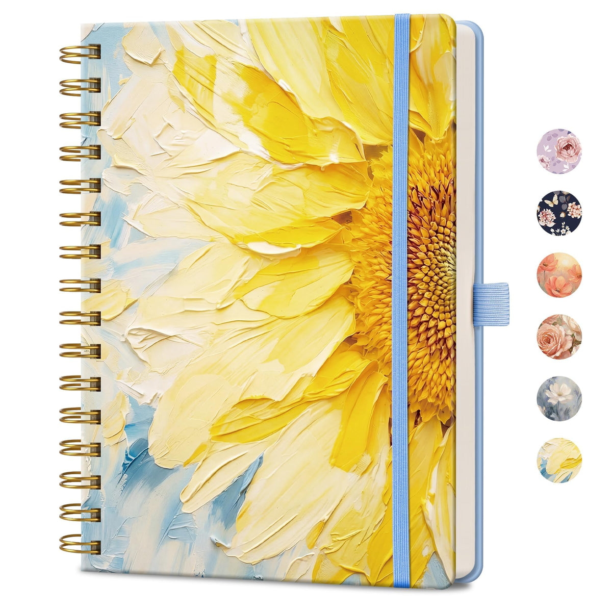 AHGXG Spiral Journal Notebook, 160 Lined Pages, A5 Size (5.7'' x 8.3'')