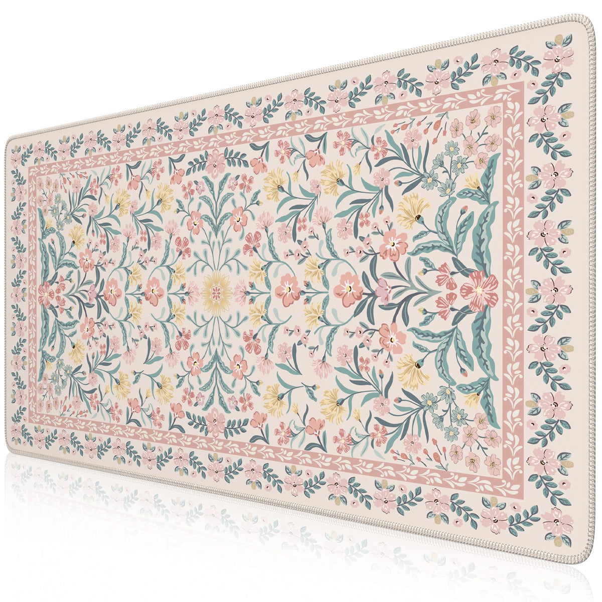 iCasso Desk Mat,Mouse Pad for Office Decor,35.4x15.7in,Deep Green