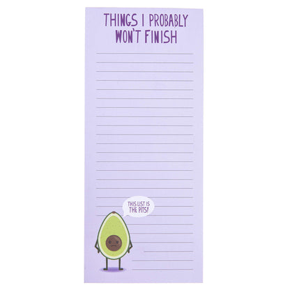 Graphique Magnetic Notepad - Peanuts Snoopy Bike Grocery and Shopping List - Fun Decorative To-Do List - Perfect House Warming Gifts - 100 Tear off Sheets (4" x 9.25" x .5")