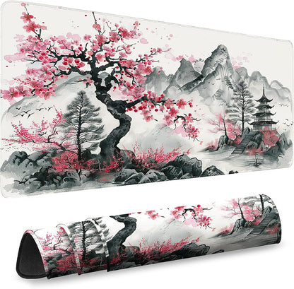 Gaming Mouse Pad, Desk Mat for Keyboard and Mouse, Large Mouse Pad for Desk, Computer Mousepad