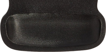 Amazon Basics Ergonomic Mouse Pad with Wrist Support for Pain Relief, Gel-Filled Cushion, Non-Slip Rubber Grip Base, 10.1 x 8.1 Inches, Black