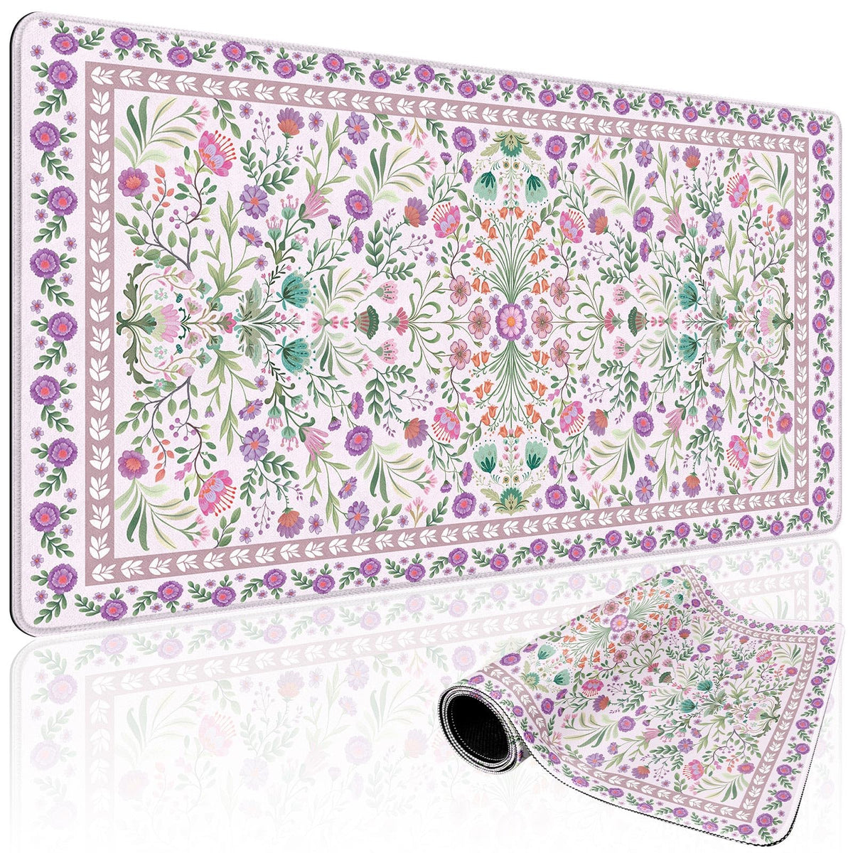 Mystical Gothic Library Large Gaming Mouse Pad Desk Mat 31.5x15.7