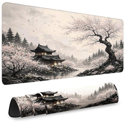 Gaming Mouse Pad, Desk Mat for Keyboard and Mouse, Large Mouse Pad for Desk, Computer Mousepad