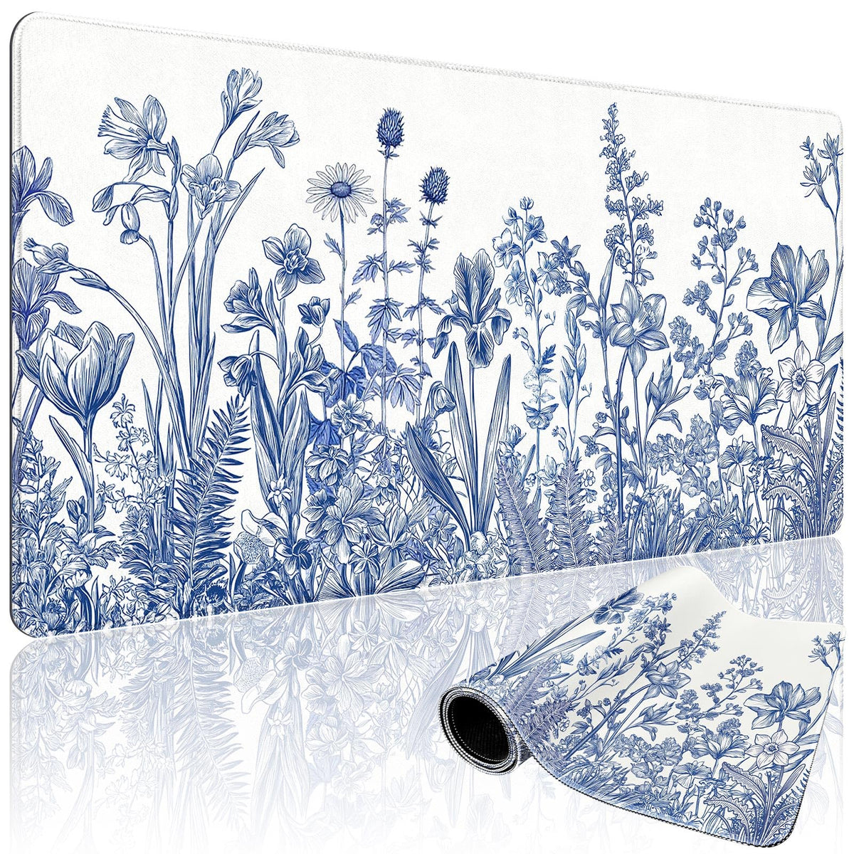Mystical Gothic Library Large Gaming Mouse Pad Desk Mat 31.5x15.7