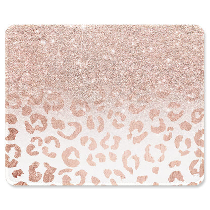 ITNRSIIET Mouse Pad with Stitched Edge Premium Textured Smooth Precise Operation Waterproof Washable Non-Slip Rubber Base Desktop Protection Mat, 10.2×8.3×0.12 inches, Palm Texture